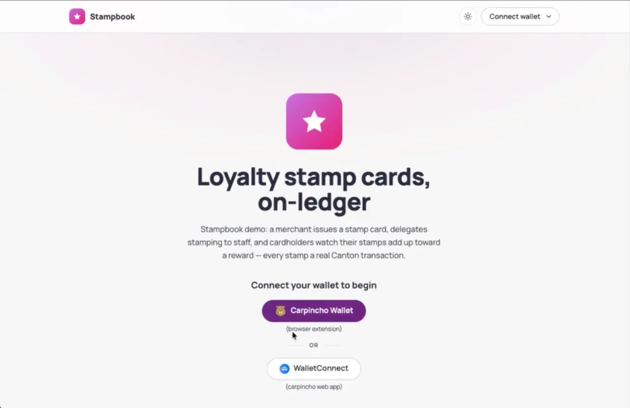 Tally dApp walkthrough preview